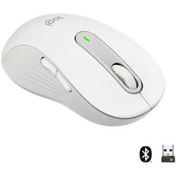 Logitech Logitech Signature M650 L Left Wireless, Maus, Maus (Funk) weiß