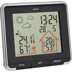 TFA 35115301 - Funk-Wetterstation LIFE, schwarz