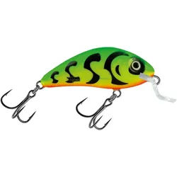 Salmo Kunstköder Salmo Wobbler Rattlin Hornet Shallow Green Tiger, (1-St) 3,5 cm