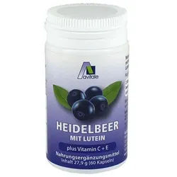 HEIDELBEER KAPSELN+Lutein+C+E 60 St