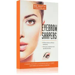 Beauty Formulas Eyebrow Shapers Enthaarungsstreifen für die Augenbrauen 4 St.