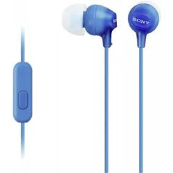 Sony Sony MDR-EX 15 APLI In-Ear-Kopfhörer blau Kopfhörer (In-Ear-Design für optimalen Tragekomfort, In-Ear-Design für optimalen Tragekomfort) blau