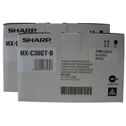Sharp MX-C250/300 Toner Cartridge Black Pack Of 2