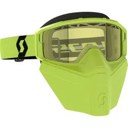 Scott Primal Safari Facemask Ski Brille, schwarz-gelb für Männer