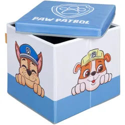 Roba Sitz-& Aufbewahrungsbox Paw Patrol , Weiß , Kunststoff , Film/Serie/TV , 30x30 cm , Babymöbel & Kindermöbel, Babyzimmer, Spielzeugkisten