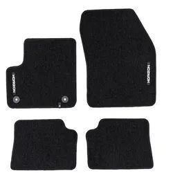 OMAC Auto-Fußmatten Velours für Fiat 600e 2023-2025 Autoteppich Automatten Schwarz 4 tlg (4 St), für Fiat 600e 2023-2025 Fiat 600e 2023-2025, Antirutsch,Wasserfest,Einfache Installation schwarz
