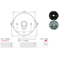 AS-PL sbr0063 für VW BMW FIAT SAAB OPEL TOYOTA FORD MITSUBISHI