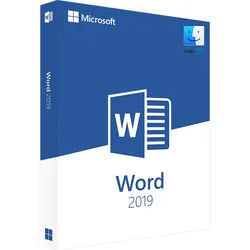 Microsoft Word 2019 Mac Vollversion | Sofortdownload + Produktschlüssel