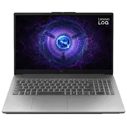 Lenovo LOQ Essential Gen 9 15 Intel Intel® Core i5-12450HX Prozessor der 12. Generation E-Kerne bis zu 3,10 GHz P-Kerne bis zu 4,40 GHz, Windows 11 Home 64, 512 GB SSD, M.2 2242, PCIe 4.0, QLC, 15,6 Inch, Luna Grey