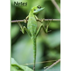 Notizbuch A5 Dotted [Lizard - Eidechse] Softcover Von Daily Paper Design | 80 Seiten | Als Tagebuch, Bullet Journal, Notizheft | Fsc-Zertifiziert & Au