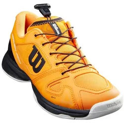 Wilson Rush Pro QL (Quicklace) Allcourt orange Kinder Tennisschuh orange 29,5 EU