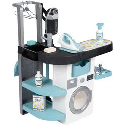 Smoby Kinderwaschmaschine , Multicolor , Kunststoff , 44.40x65.20x20 cm , unisex , Spielzeug, Kinderküchen