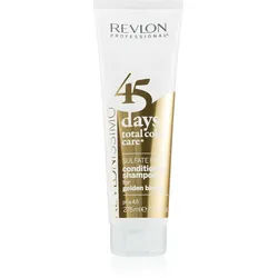 Revlon Professional Revlonissimo Color Care Shampoo und Conditioner 2 in 1 für mittelblone Tönungen sulfatfrei 275 ml