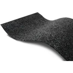 Kunstrasen "PARK, Gesamthöhe 7 mm, Made in Netherlands", grau (anthrazit), B:200cm L:400cm, Polypropylen (PP), PRIMAFLOR-IDEEN IN TEXTIL, Teppiche, mit Drainage-Noppen, strapazierfähig, witterungsbeständig & wasserfest