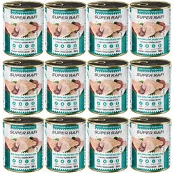 DOLINA NOTECI Super Rafi mit Perlhuhn und Rinderleber für Hunde 12x800g