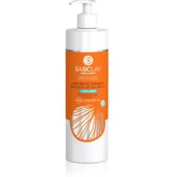 BasicLab Dermocosmetics Protecticus feuchtigkeitsspendende und schützende Emulsion für Gesicht und Körper SPF 50+ wasserbeständige 300 ml