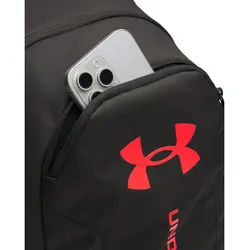 Under Armour Hustle Lite Backpack black racer red (002) OSFM