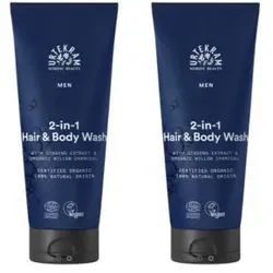 Urtekram Men Hair & Body Wash Duschgel 2 St Männer