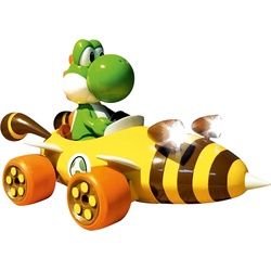 RC Super Mario Kart Fahrzeug "Bumble V, Yoshi", mit Licht