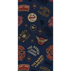 Rokker Just Ride Multifunktionstuch, blau für Männer