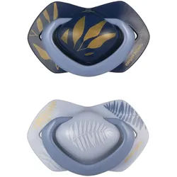 Canpol babies Light Touch Gold Schnuller 18m+ Blue 2 St.