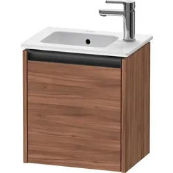 Duravit Ketho.2 Waschtischunterbau wandhängend Nussbaum Matt 410x292x440 mm - K25060L79790000 K25060L79790000