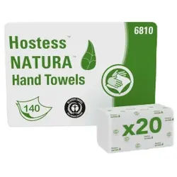 SCOTT® Natura Handtücher - Medium, weiß, C-Falzung, 2-lagig, 25 x 33 cm, 1 Karton = 20 x 140 = 2.800 Tücher