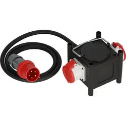 Brennenstuhl Kompakter Gummi-Stromverteiler - 2m - 400V - 1153680200