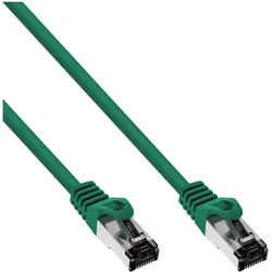 INLINE Patchkabel, S/FTP (PiMf), Cat,8,1, 2000MHz, halogenfrei, grün, 1m
