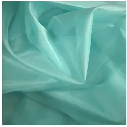 Event Kauf Stoff Organza Crystal Stoff Meterware, Breite 150 cm grün