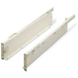 SO-TECH® Schubkasten Schubladensystem Metallbox Zargenhöhe 86 mm cremeweiß, Nennlänge 50 cm weiß 50 cm