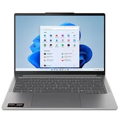 Lenovo IdeaPad Pro 5 14 R7-32GB-512GB + Rucksack AMD Ryzen AI 7 350 Prozessor 2,00 GHz bis zu 5,00 GHz, Ohne Betriebssystem, 1 TB SSD M.2 2242 PCIe 4.0 TLC, 14 Inch, Luna Grey