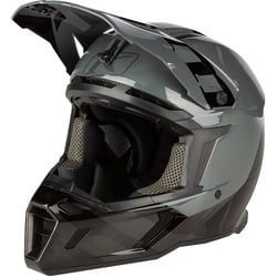 Klim F5 Koroyd Ascent Carbon Motocross Helm, schwarz-grau, Größe XL für Männer