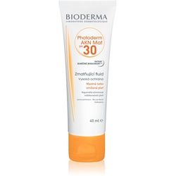 Bioderma Photoderm AKN Mat schützendes, mattes Fluid für das Gesicht SPF 30 40 ml