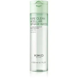 KIKO Milano Pure Clean Micellar Biphase Water Zwei-Phasen Mizellenwasserr für Gesicht und Augen 200 ml