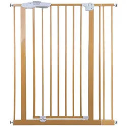 RAMROXX Treppenschutzgitter Absperrgitter beige für für 85-95cm Durchgang 110cm Hoch beige|braun