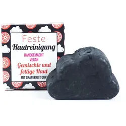 Lamazuna Feste Gesichtsreinigung mit Grapefruit 25 g