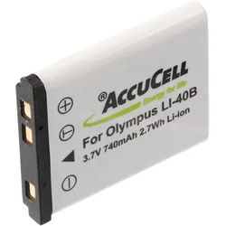 AccuCell Akku passend für Nikon CoolPix S200 Akku