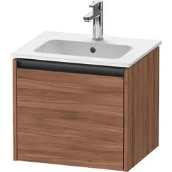 Duravit Ketho.2 Waschtischunterbau wandhängend Nussbaum Matt 510x420x440 mm - K25061079790000 K25061079790000