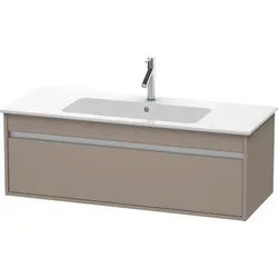 Duravit Ketho Waschtischunterbau wandhängend Basalt Matt 1200x475x410 mm - KT642104343 KT642104343