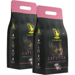 Cat Royale Baby Powder Bentoniteinstreu 2x5l
