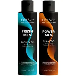 ErthSkin London Fresh Men Duschgel + Power Shampoo 600 ml Unisex