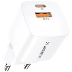 CMWCW 20W USB-C / USB-A wall charger - white