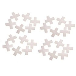 Hufa Kunststoff Fliesenkreuze weiß 2mm 200 Stück