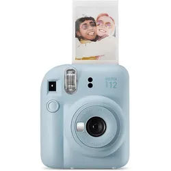 FUJIFILM INSTAX mini 12 Sofortbildkamera, Pastel Blue