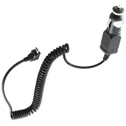 Micro-USB Ladekabel 12 Volt, Ladestrom 1A mit abgewinkeltem Stecker, Kabellänge ca. 1 Meter