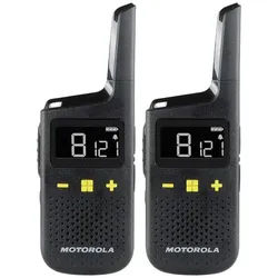 Motorola Walkie Talkie Motorola XT185 D3P01611BDLMAW PMR-Handfunkgerät 2er Set schwarz