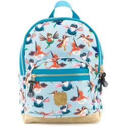 Pick & Pack Birds Backpack S Dusty blue