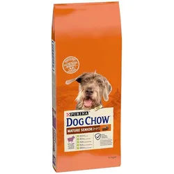 PURINA Dog Chow Mature Senior Lamb 14kg + Überraschung für den Hund