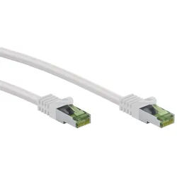 Goobay Goobay 61103 GHMT-zertifiziertes CAT 8.1 Patchkabel, S/FTP (PiMF), Netzwerkkabel